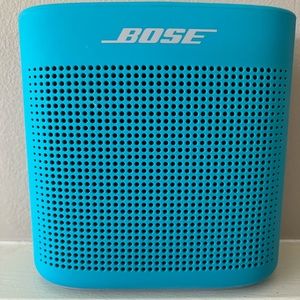 Bose SoundLink Color II, Portable Bluetooth Speaker, Aqua Blue, charger included